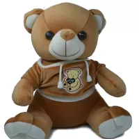 Premium Jacket Teddy Soft Toy – Adorable Stuffed Jacket Teddy Soft Plush Toy For All Age Group (Size: 40 cm)