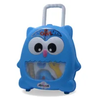 Zubblo Kids Doctor Toy Set with Trolley Suitcase, Owl Design, Educational Play Kit