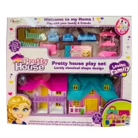 Premium Doll House Gift Set – Dreamy Playhouse for Girls with Furniture and Accessories