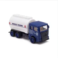Zubblo Highway Pull Back Oil Tanker Truck Toy for Kids – Durable Pull-Back Vehicle | Oil Transport & Delivery Truck | Safe & Educational Toy for Boys & Girls Age 3+ |
