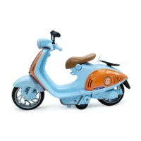 Zubblo Alloy Motorcycle Scooter Model Diecast Toy – Pull Back Motorbike Toy for Kids Boys (Multi-Color) | Durable Mini Bike Model, Birthday Return Gift for 3-8 Year Old Boys